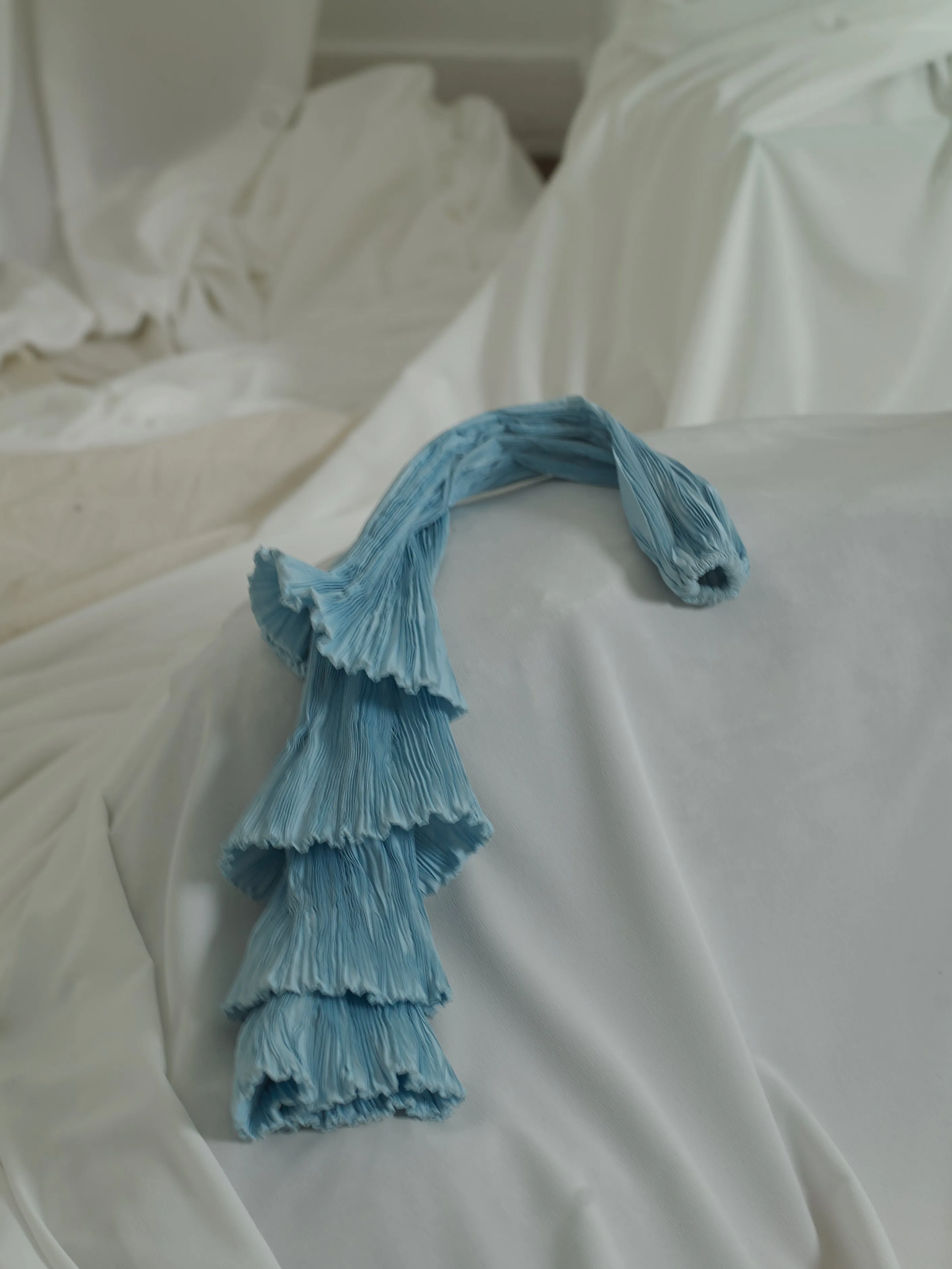 Techno-pleat Hair Tail - Ocean