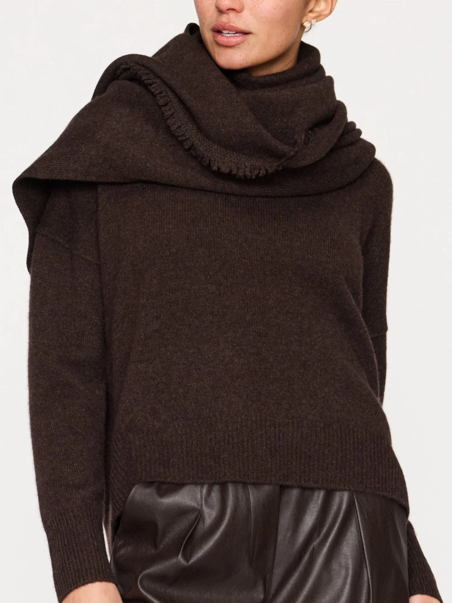 The Cashmere Fringe Wrap