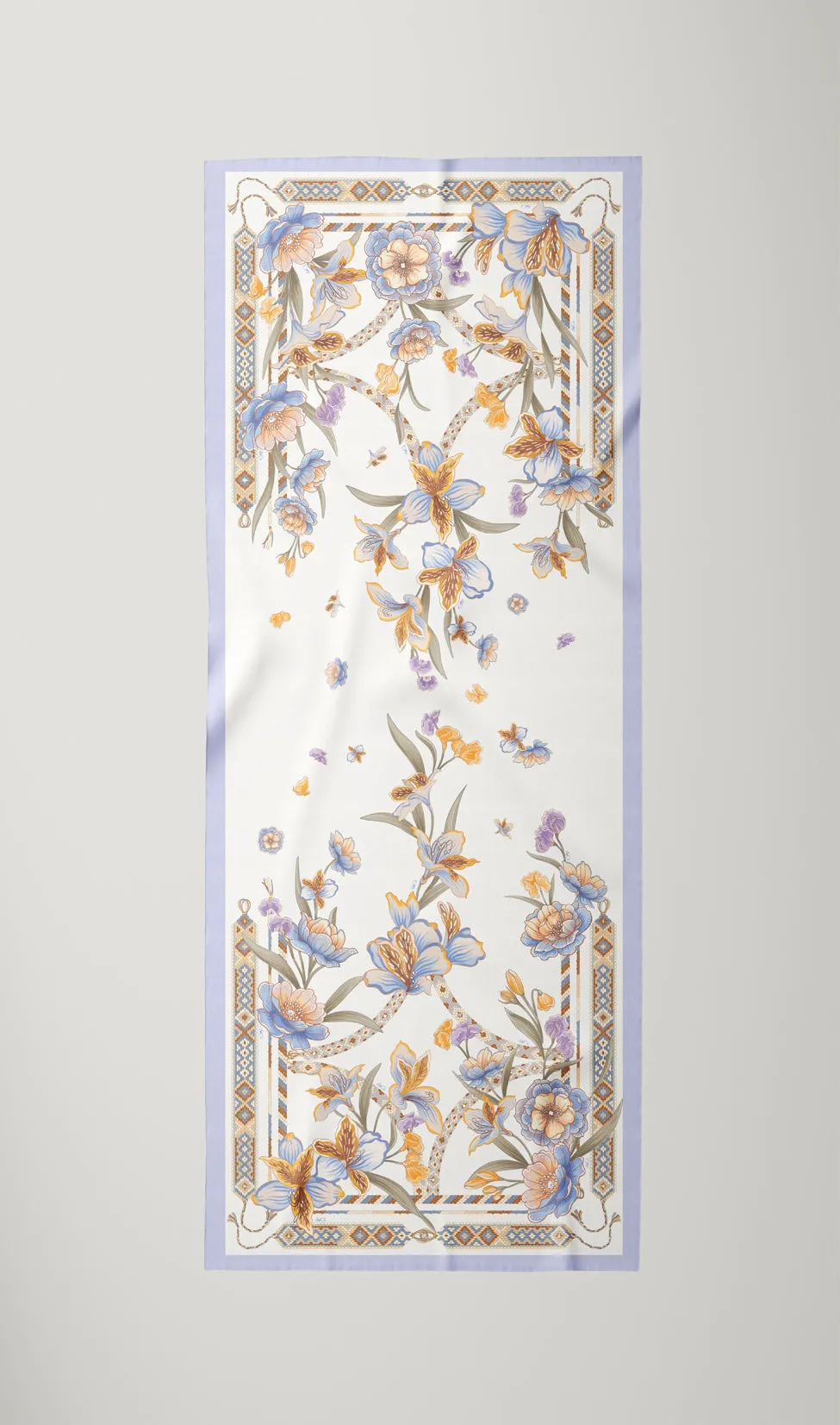 The Friendship dUCk Voile Shawl in Cherish