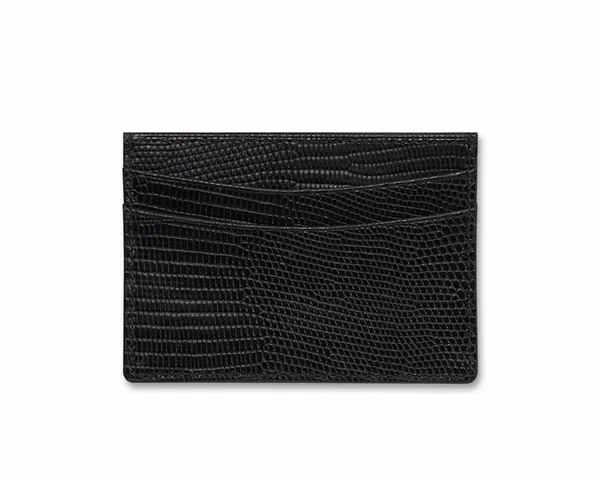 The Lizard Slim Leather Card Holder