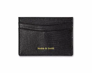 The Lizard Slim Leather Card Holder