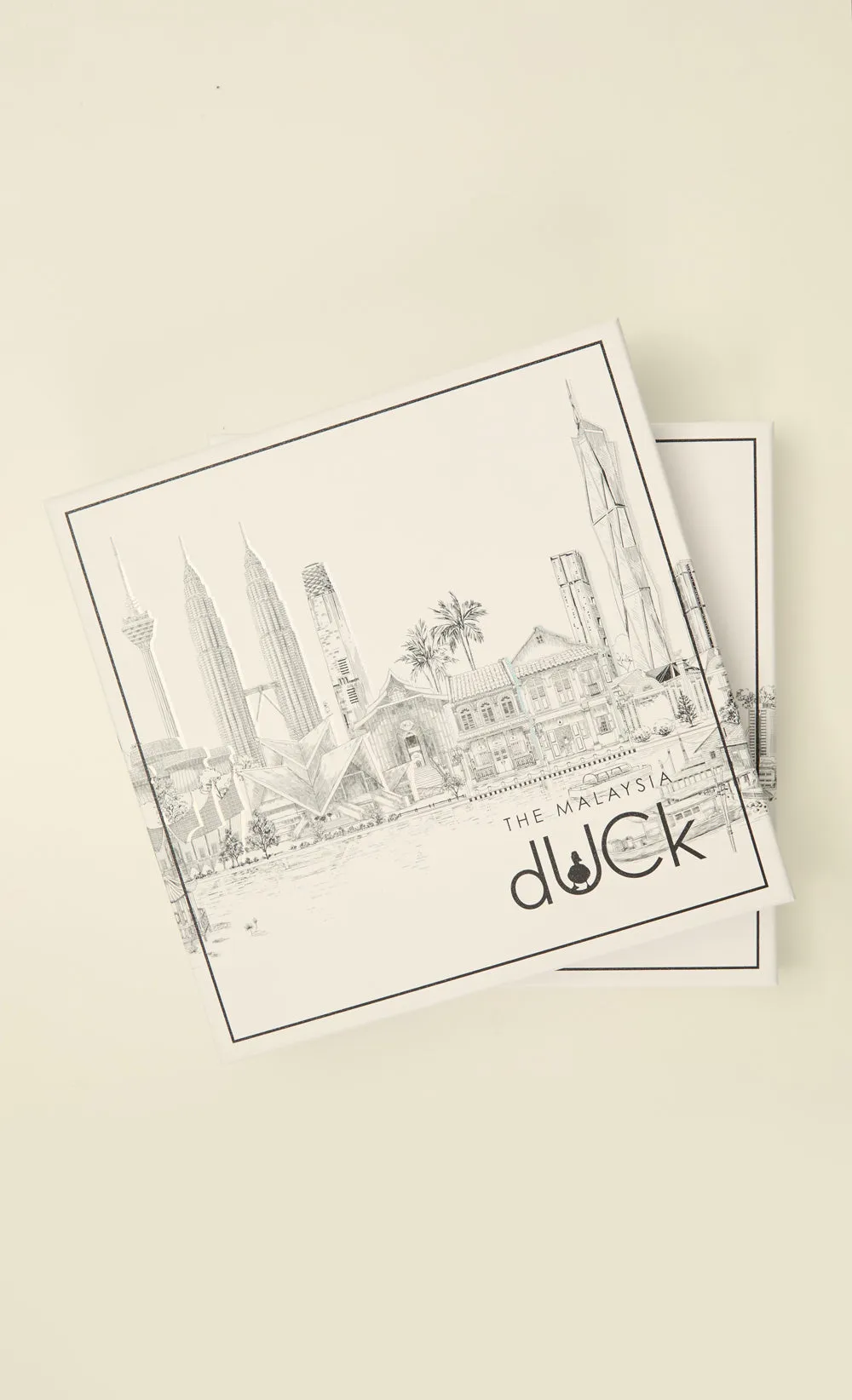 The Malaysia dUCk Square Scarf in Kesetiaan