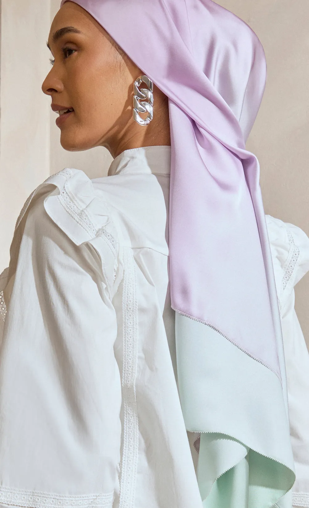The Oops dUCk Square Scarf in Horizon Tint