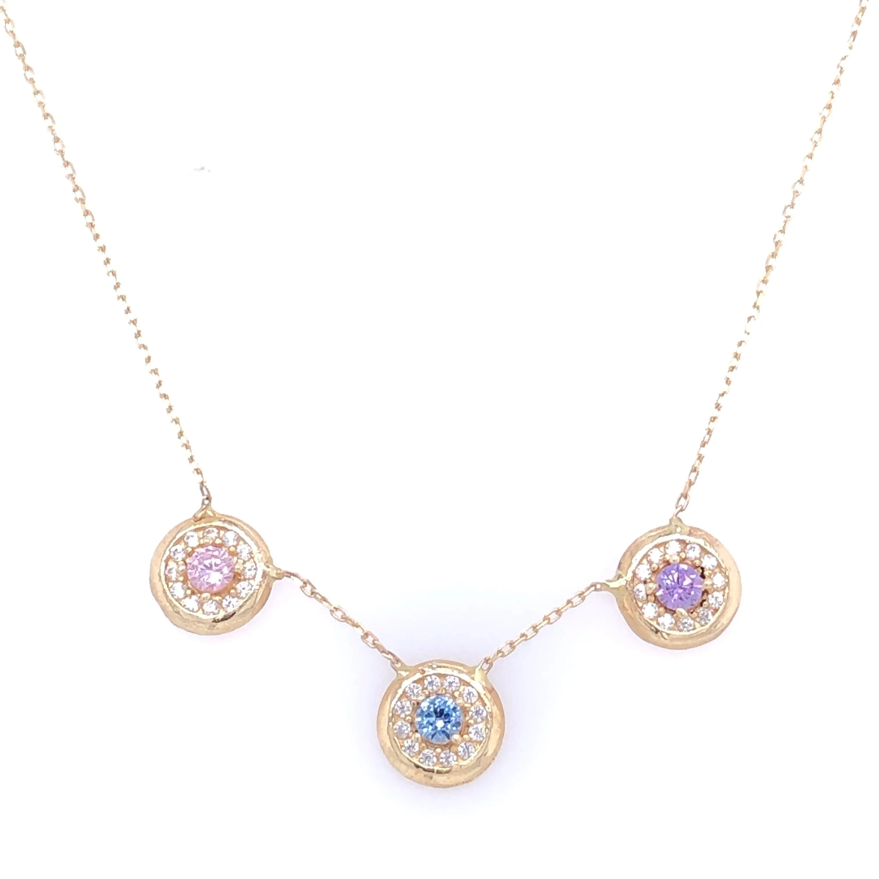 Three Circle Necklaces 51718