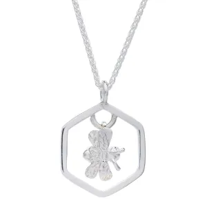 Tiny Honey-Bee Silver Necklace