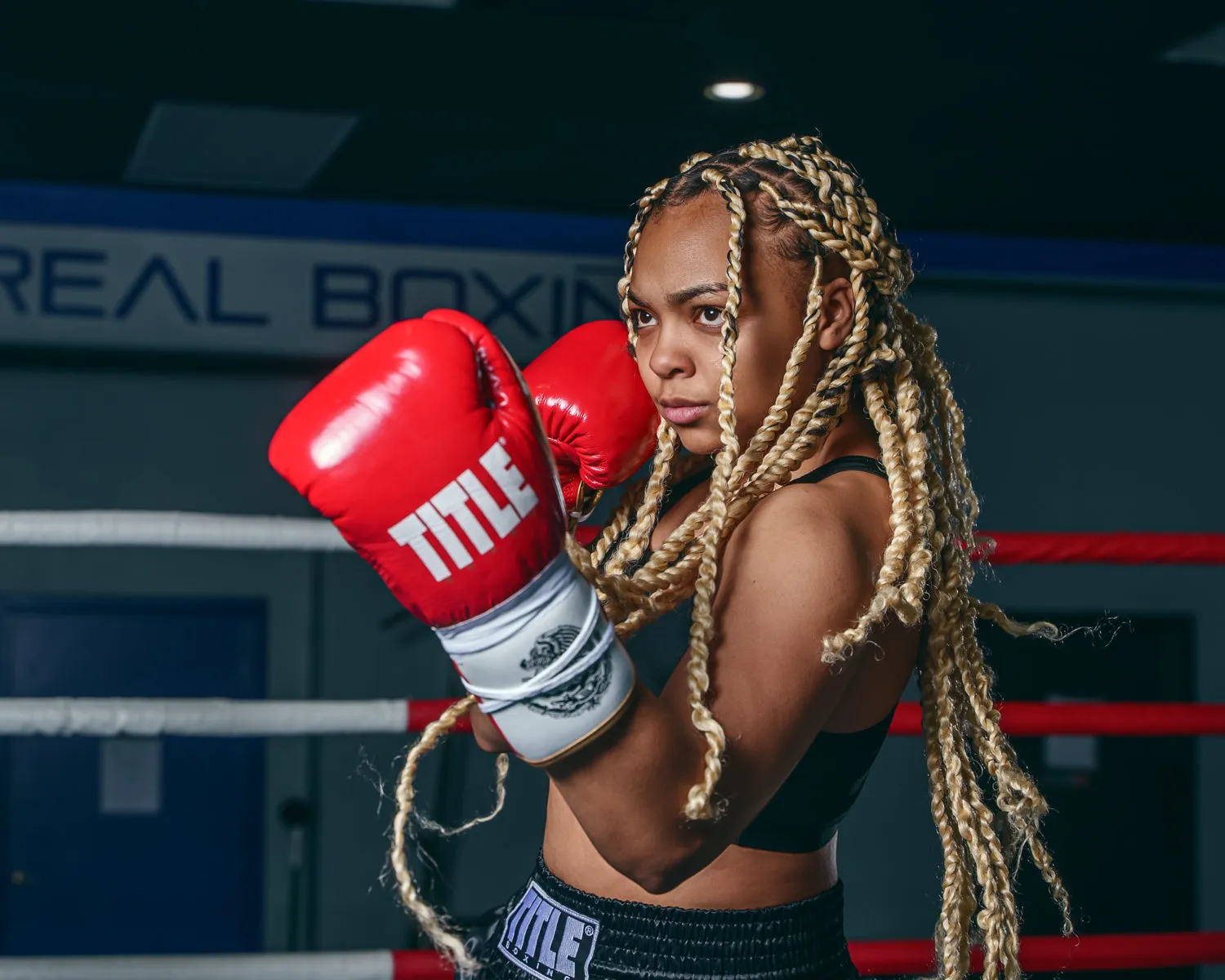 TITLE Boxeo Pro Fight Boxing Gloves
