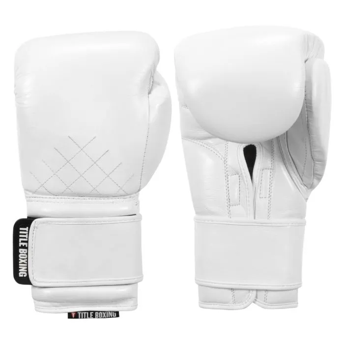 Title Boxing KO-Vert Training Gloves All White
