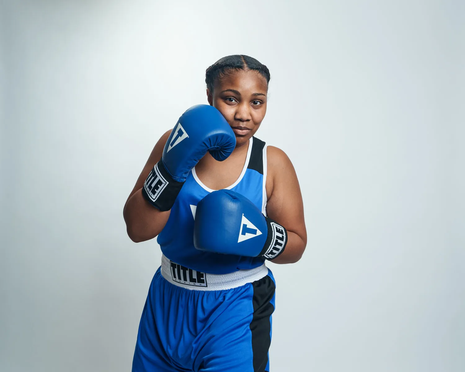 TITLE Boxing USA Boxing Competition Boxing Gloves - Elastic