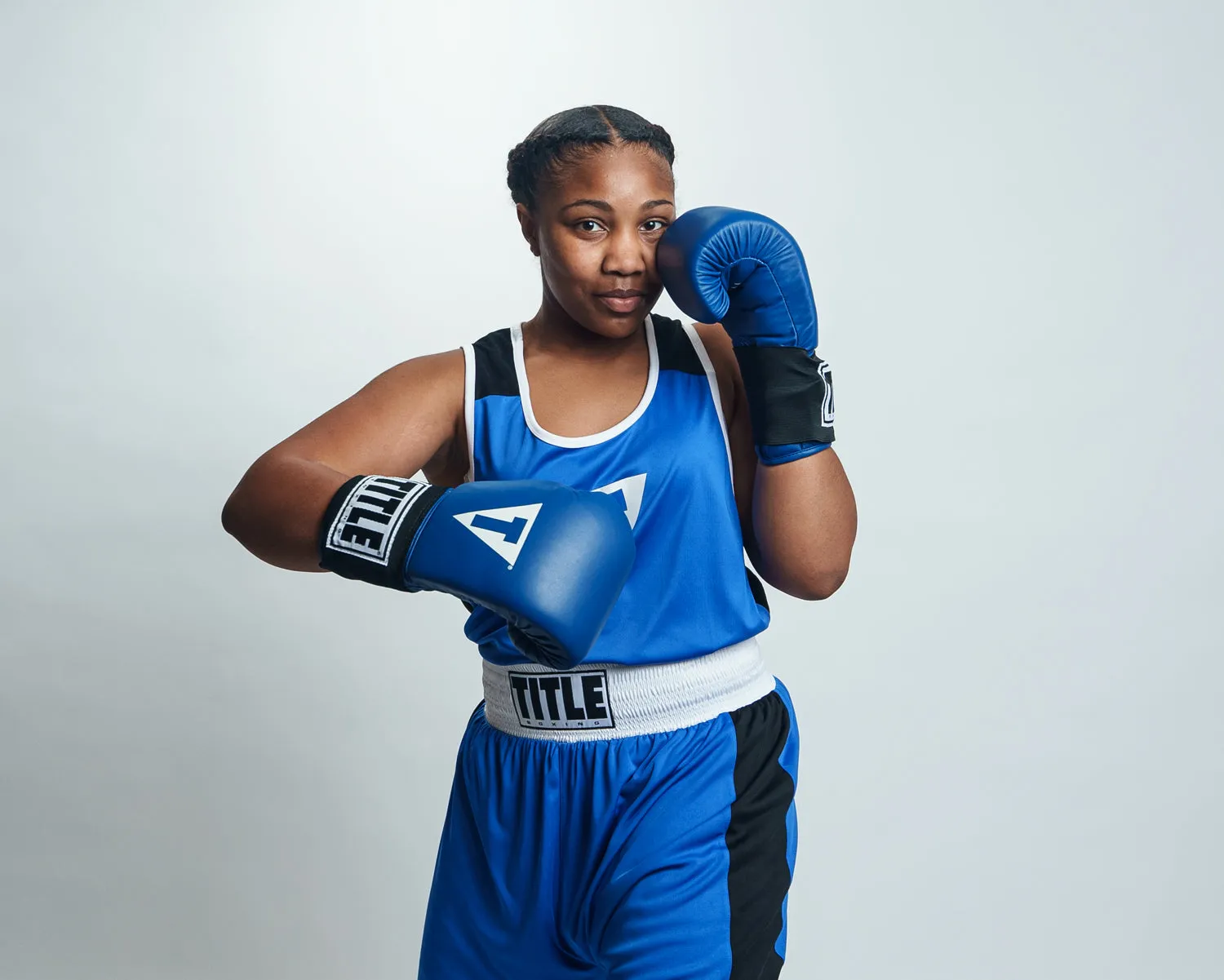 TITLE Boxing USA Boxing Competition Boxing Gloves - Elastic