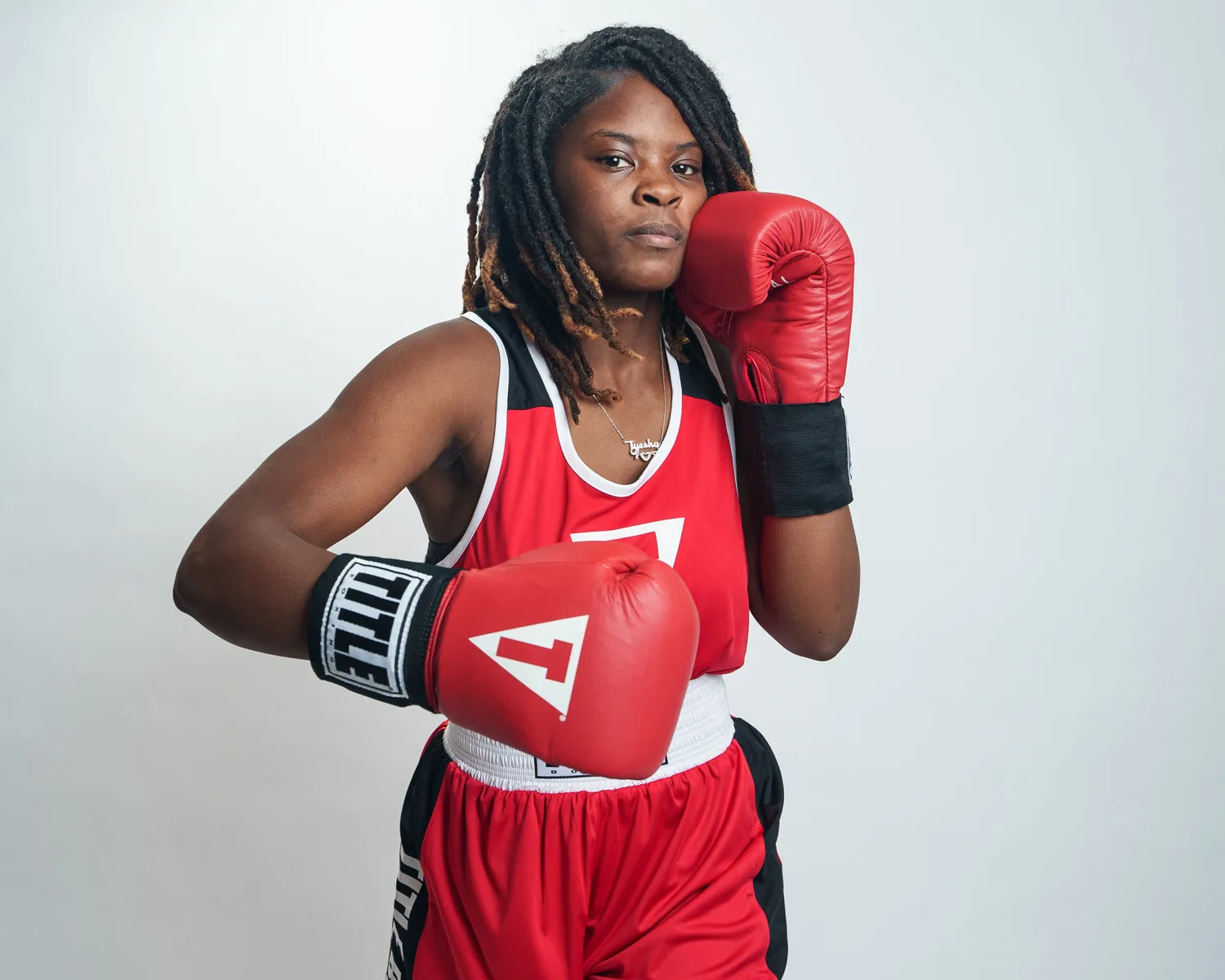 TITLE Boxing USA Boxing Competition Boxing Gloves - Elastic