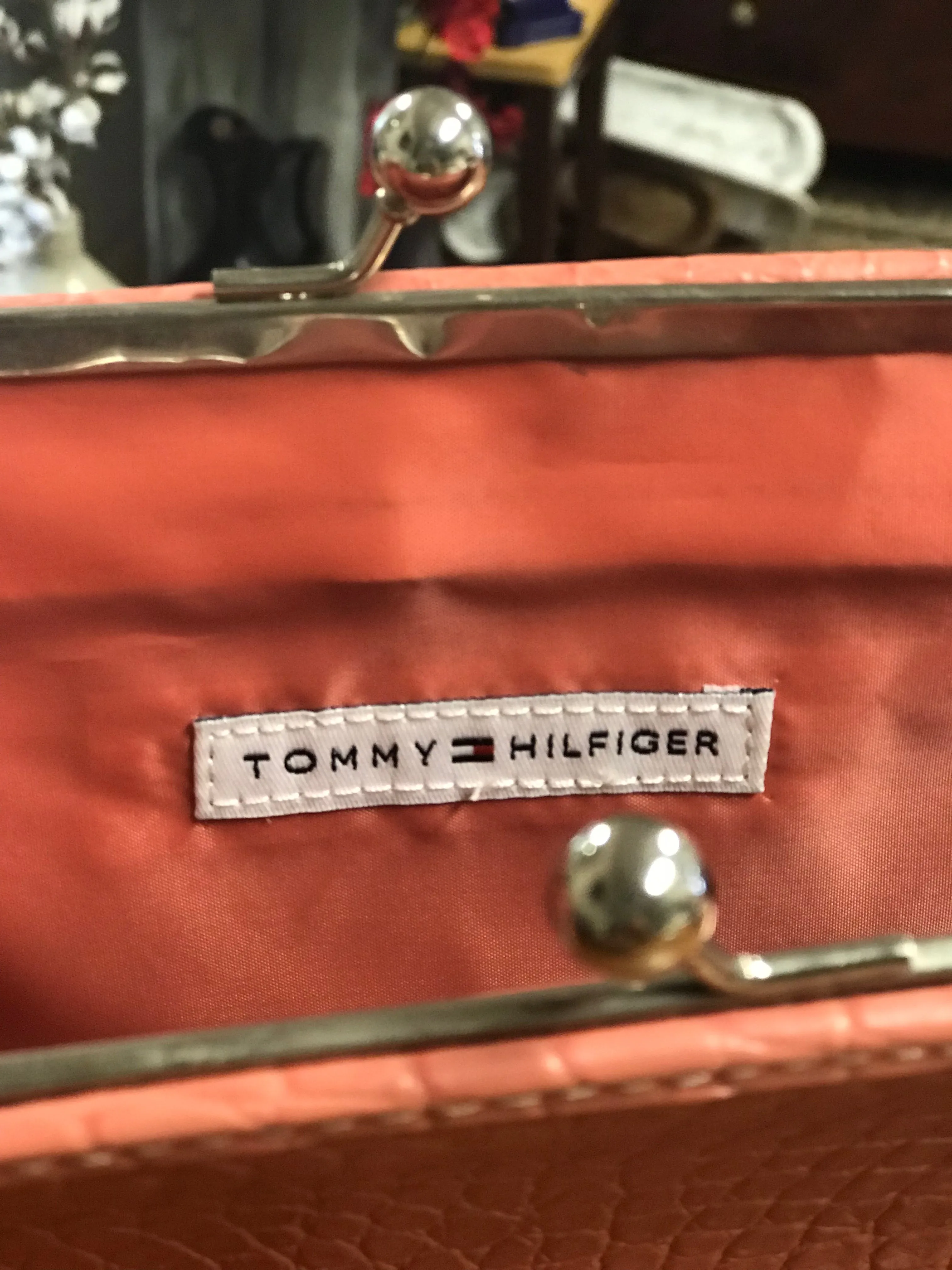 Tommy Hilfiger Pink Clutch