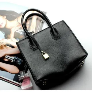 Top-Handle / Crossbody Bag  <br>Genuine-Leather