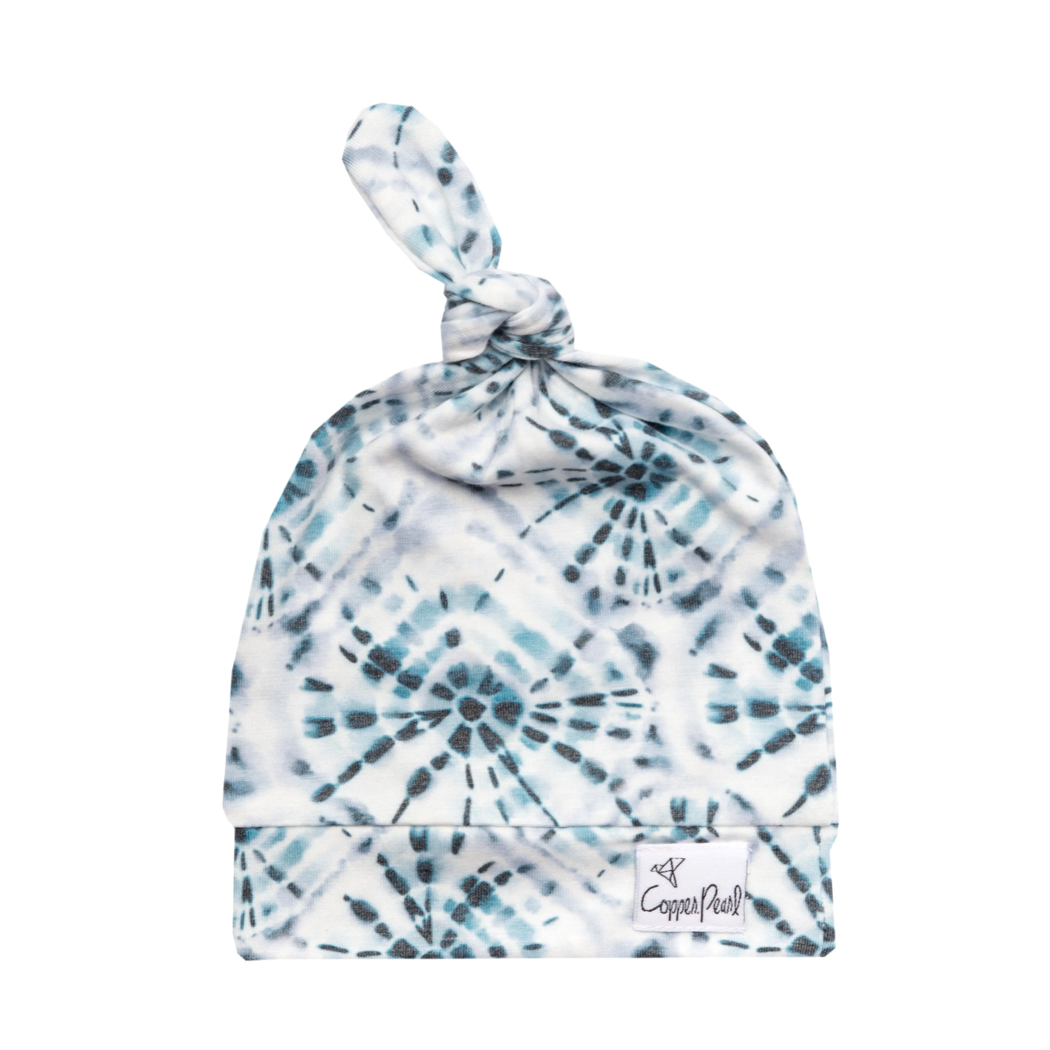 Top Knot Hat - Cobalt