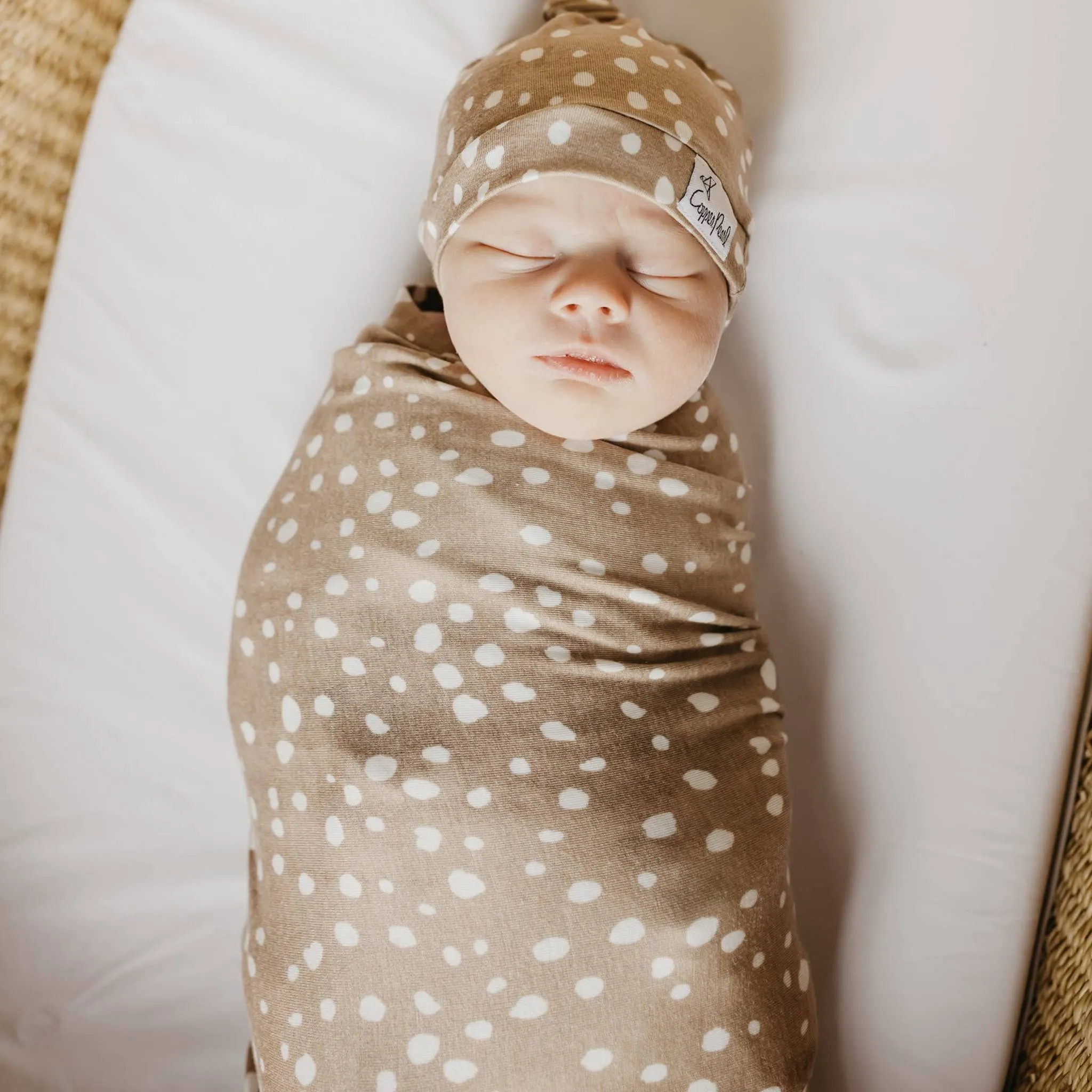 Top Knot Hat - Fawn