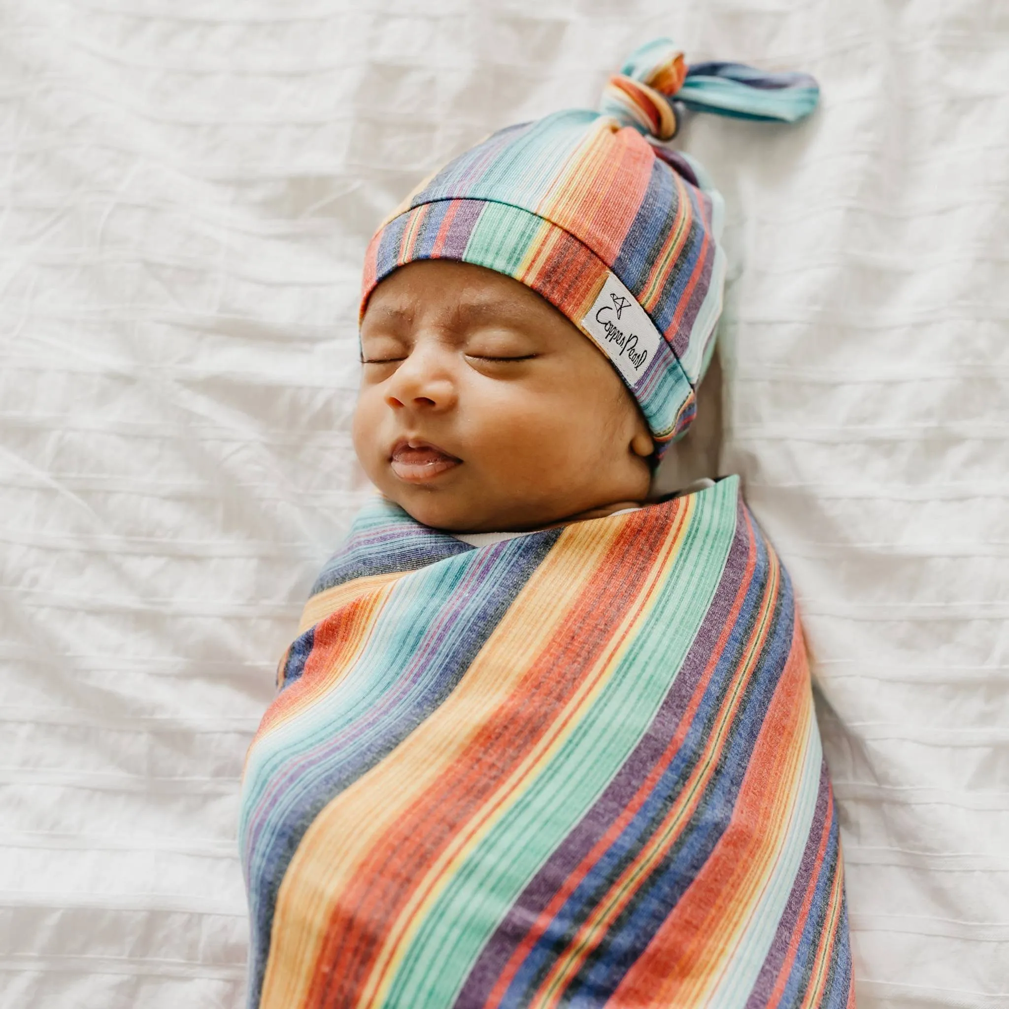 Top Knot Hat - Serape