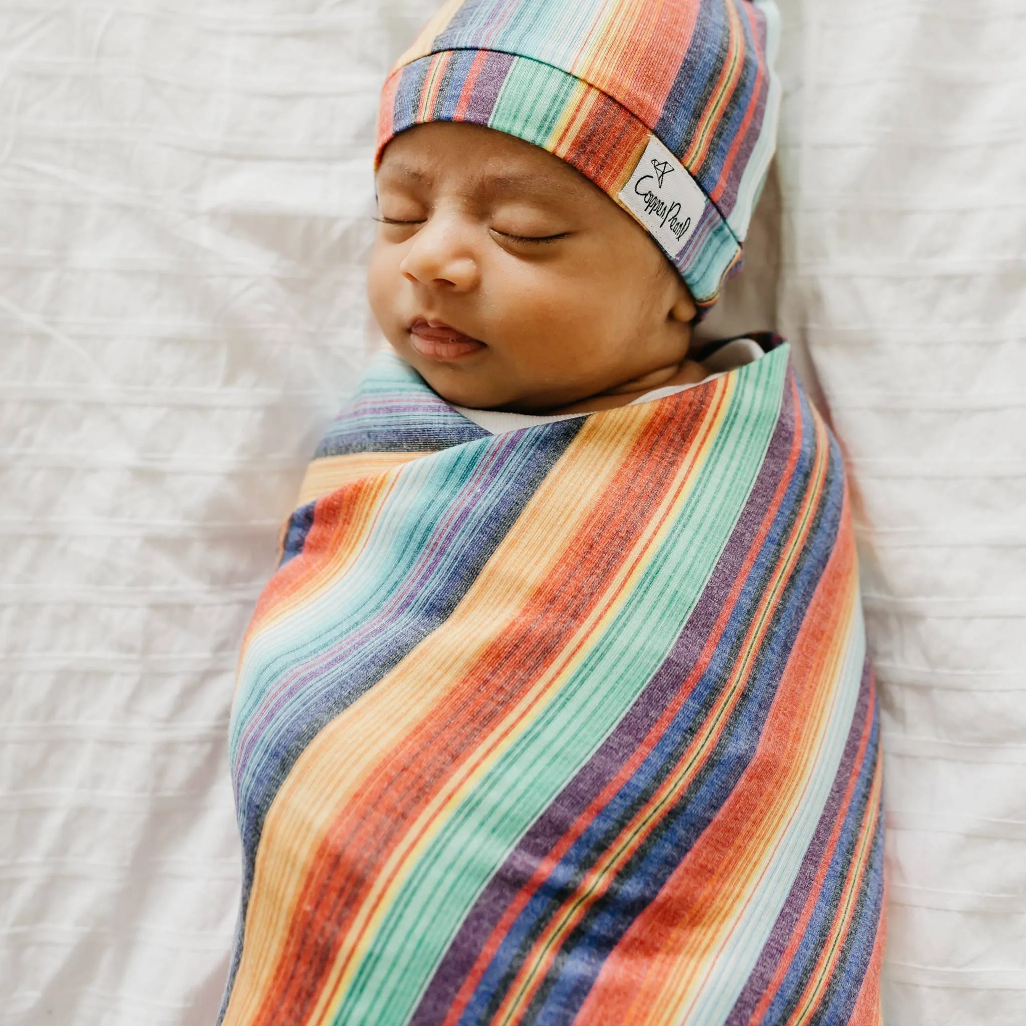 Top Knot Hat - Serape