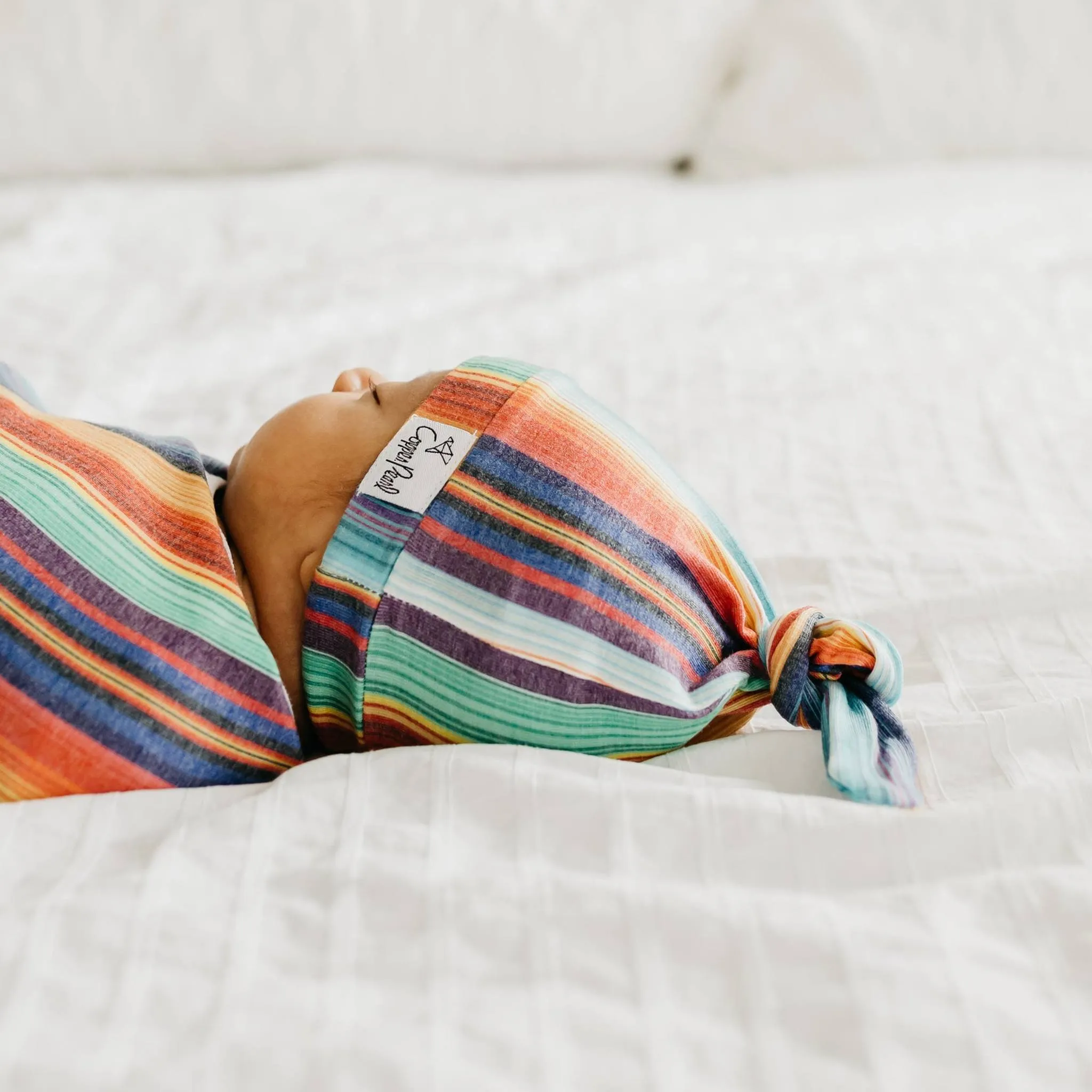 Top Knot Hat - Serape