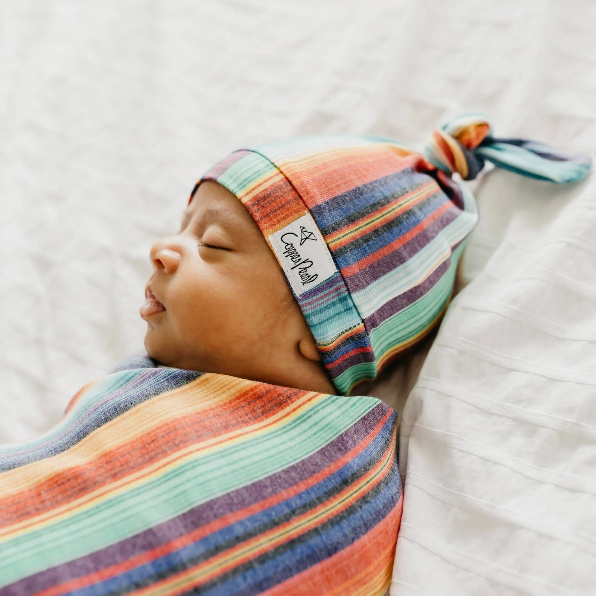 Top Knot Hat - Serape