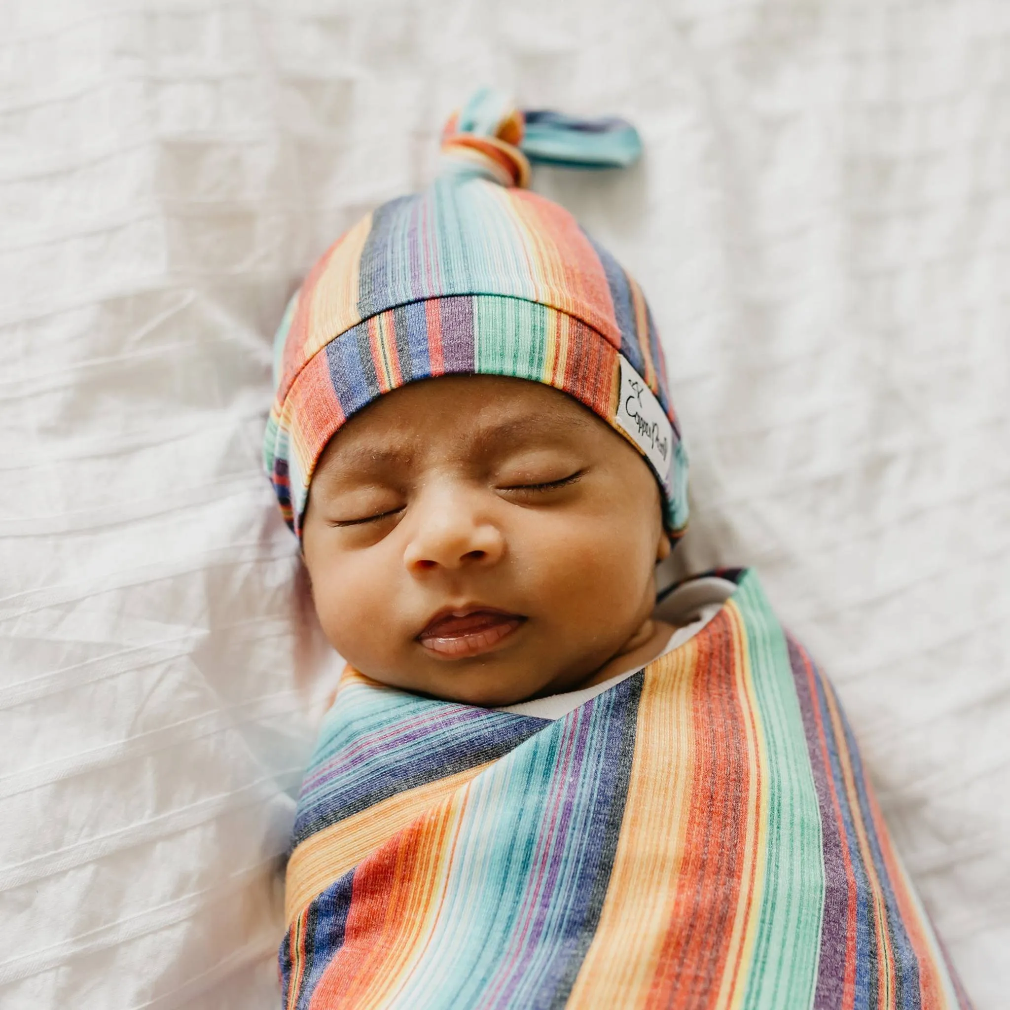 Top Knot Hat - Serape