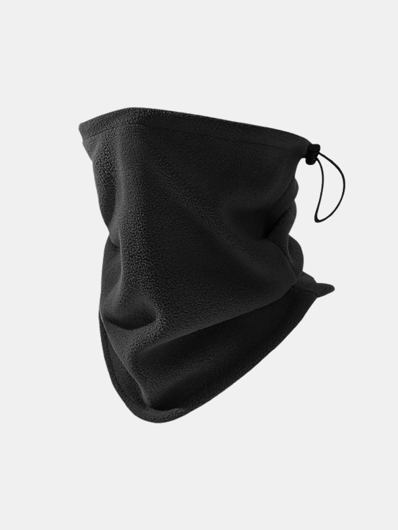 Topi hangat polar dan selendang laras yang sesuai untuk sukan luaran