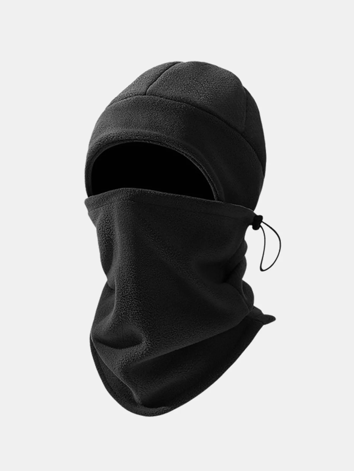 Topi hangat polar dan selendang laras yang sesuai untuk sukan luaran