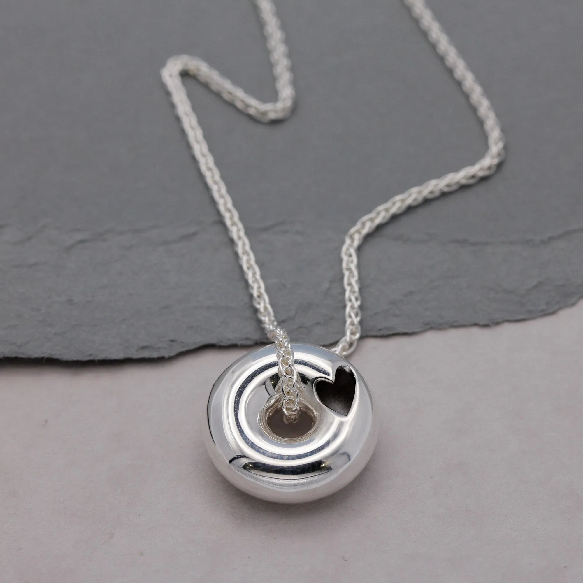 Torus Heart Necklace