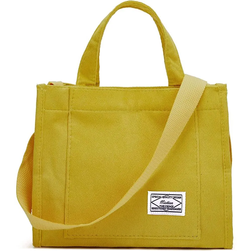 Tote Bag Women Small Satchel Bag Handbag Stylish Tote Handbag for Women Corduroy Hobo Bag Fashion Crossbody Bag Handbag Bag | Multiple Colors