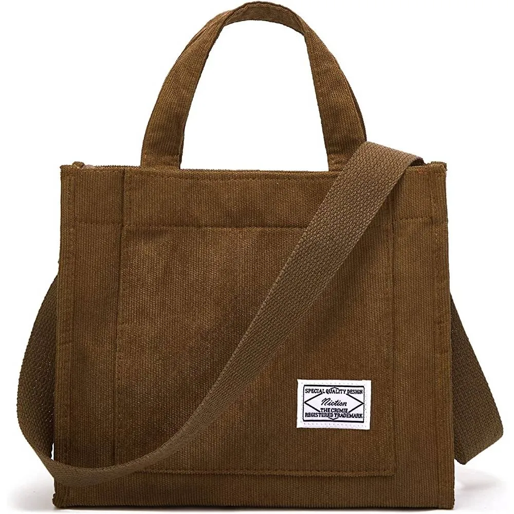 Tote Bag Women Small Satchel Bag Handbag Stylish Tote Handbag for Women Corduroy Hobo Bag Fashion Crossbody Bag Handbag Bag | Multiple Colors