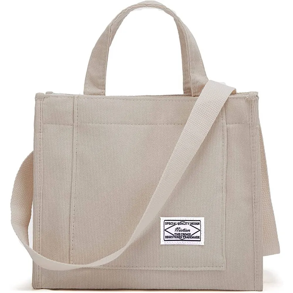 Tote Bag Women Small Satchel Bag Handbag Stylish Tote Handbag for Women Corduroy Hobo Bag Fashion Crossbody Bag Handbag Bag | Multiple Colors