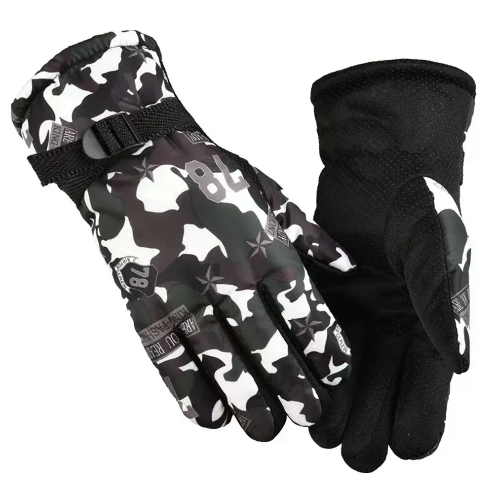 Touchscreen Anti Slip Ski Gloves