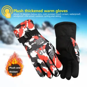 Touchscreen Anti Slip Ski Gloves