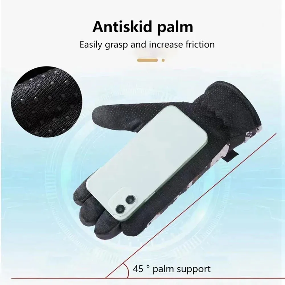 Touchscreen Anti Slip Ski Gloves