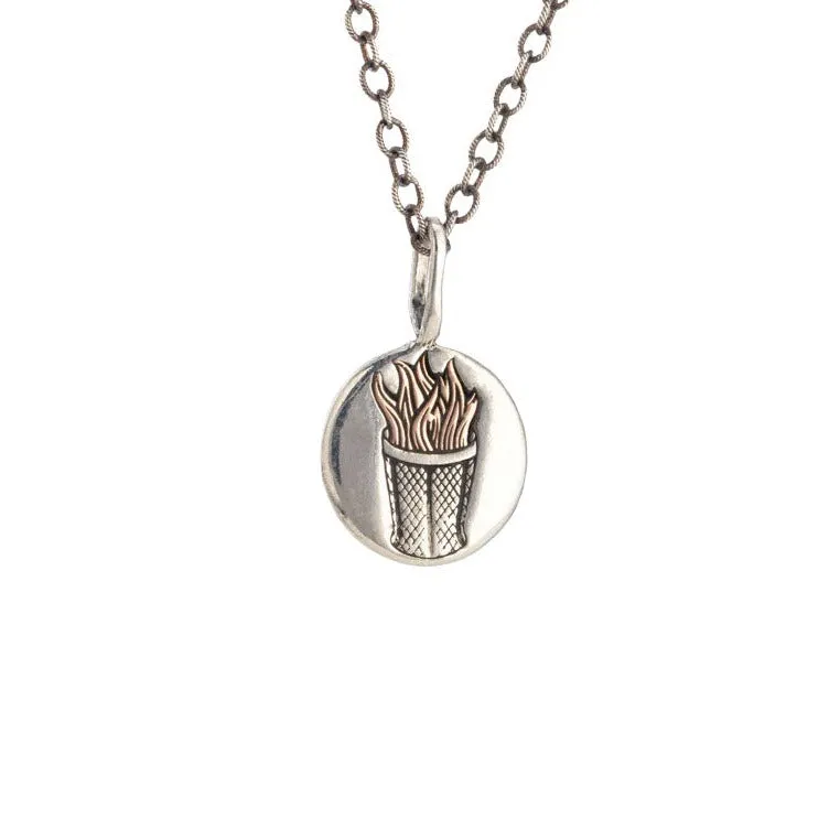 Trash Fire Necklace