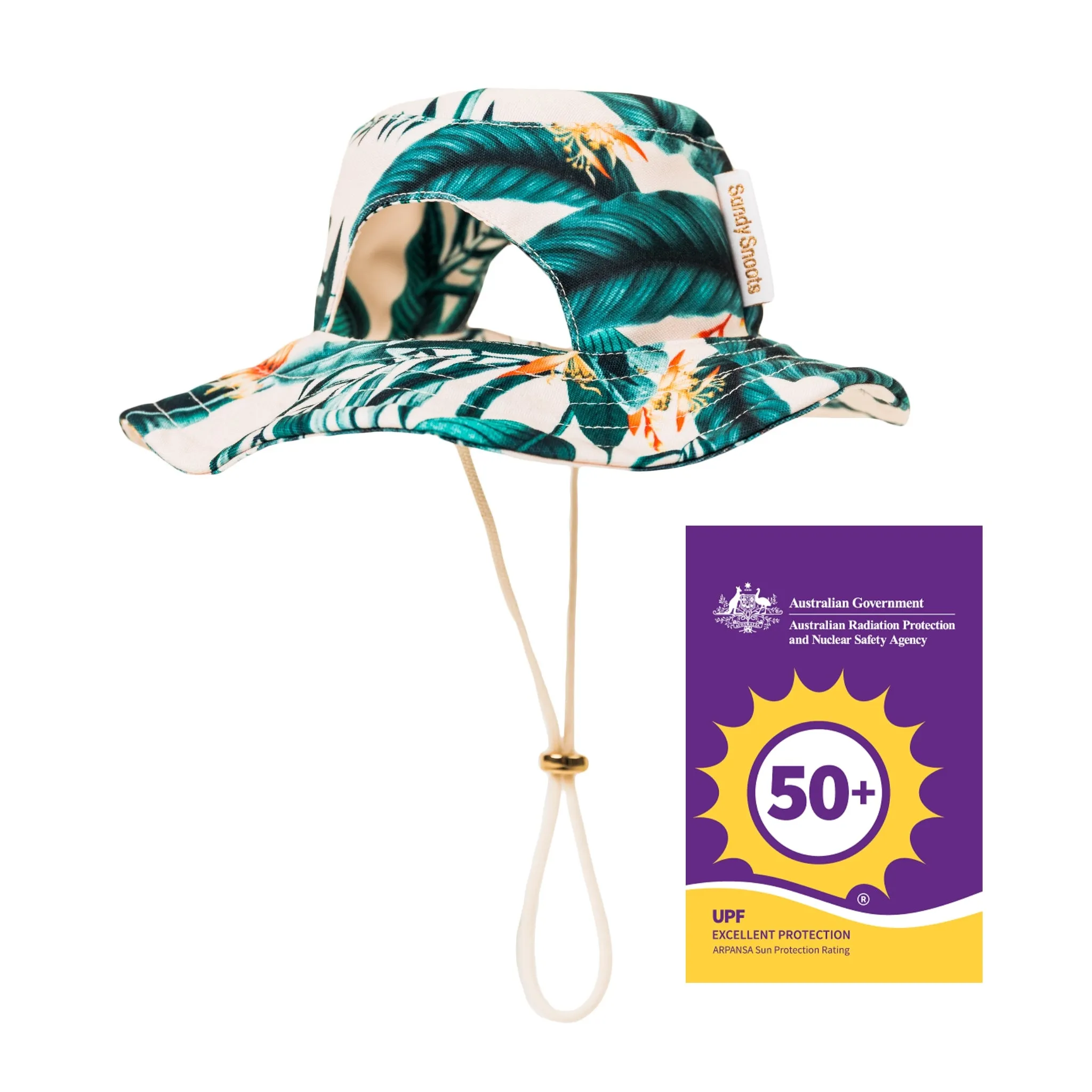 Tropical Paradise Dog Bucket Hat