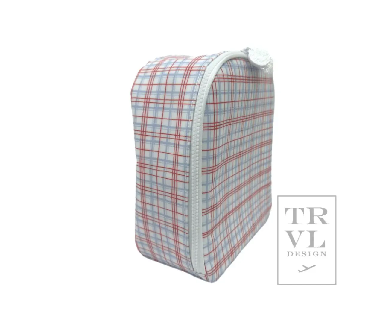 TRVL: Bring It Lunch Bag - Classic Plaid Red