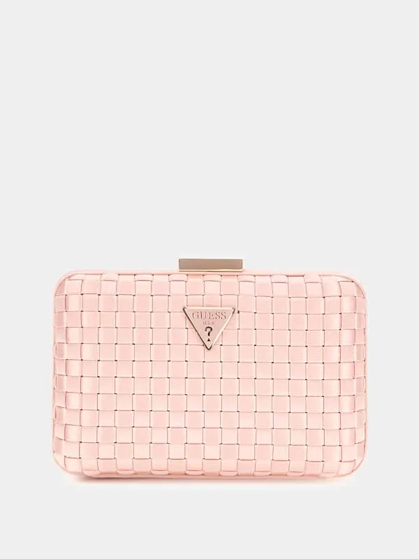 Twiller Woven Clutch