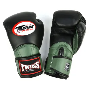 TWINS LONG CUFF-BLACK/OLIVE