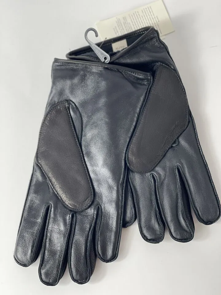 UGG Men's Wrangell Smart Leather Gloves Black