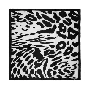 Ungaro UFM028F-Silk scarf Lina White & Black