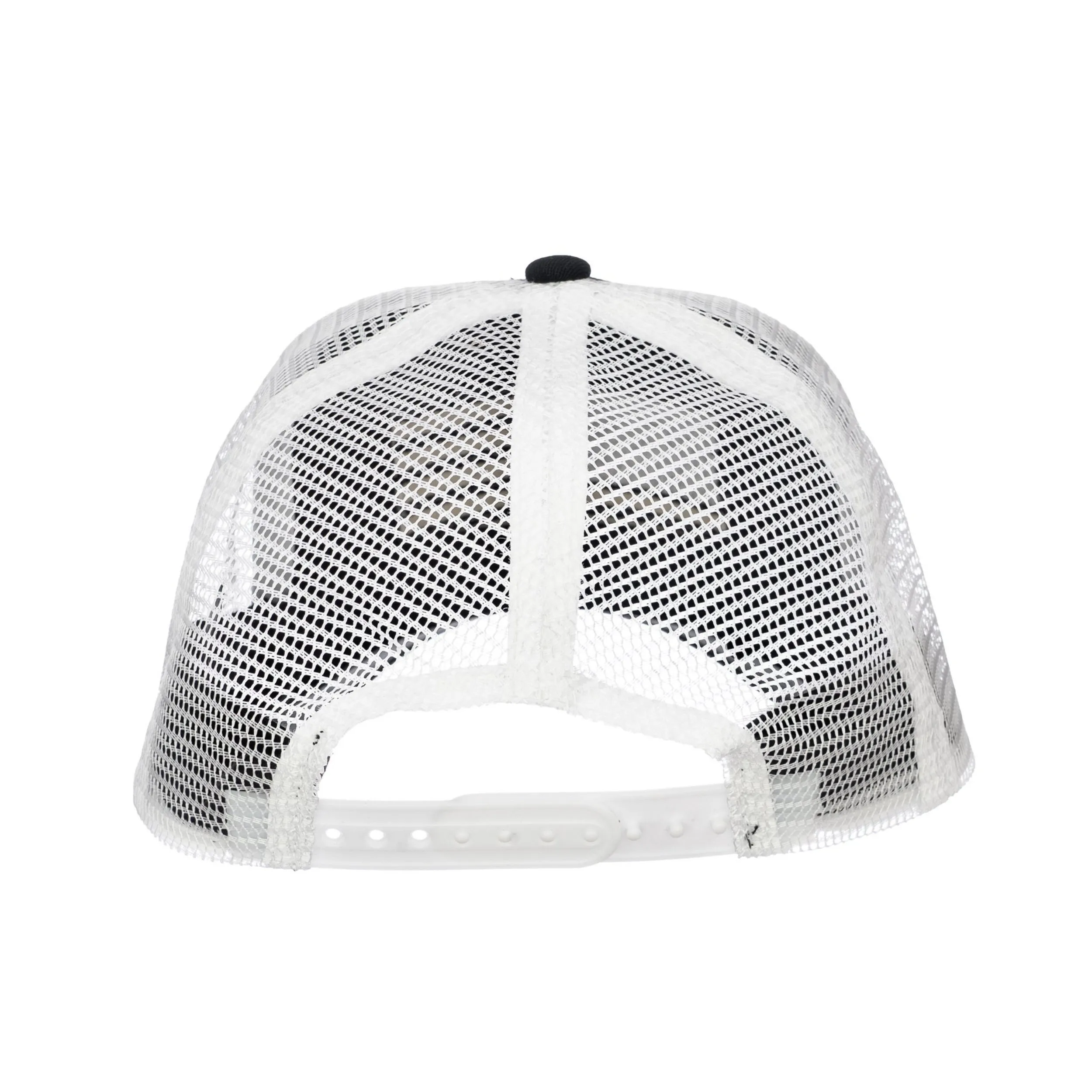 USA Flag White Mesh Trucker Hat