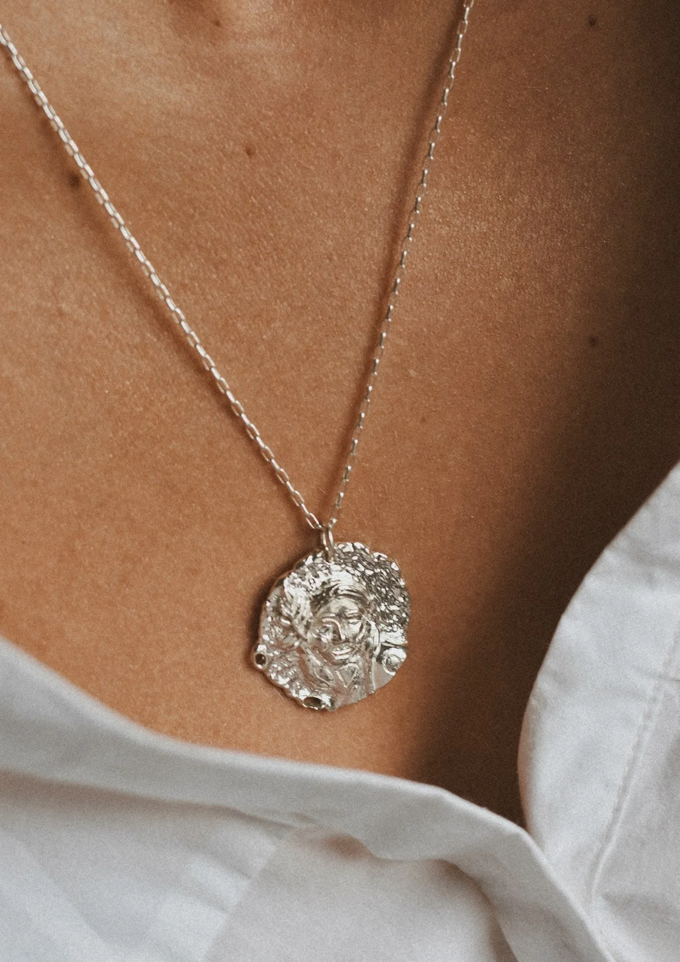 Valentina Necklace Silver