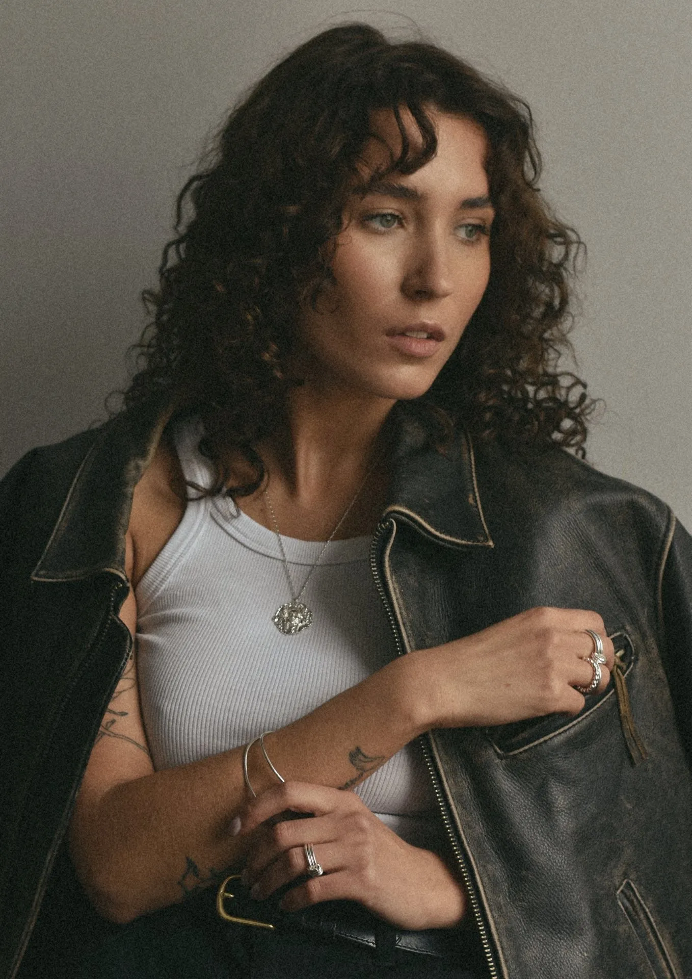 Valentina Necklace Silver