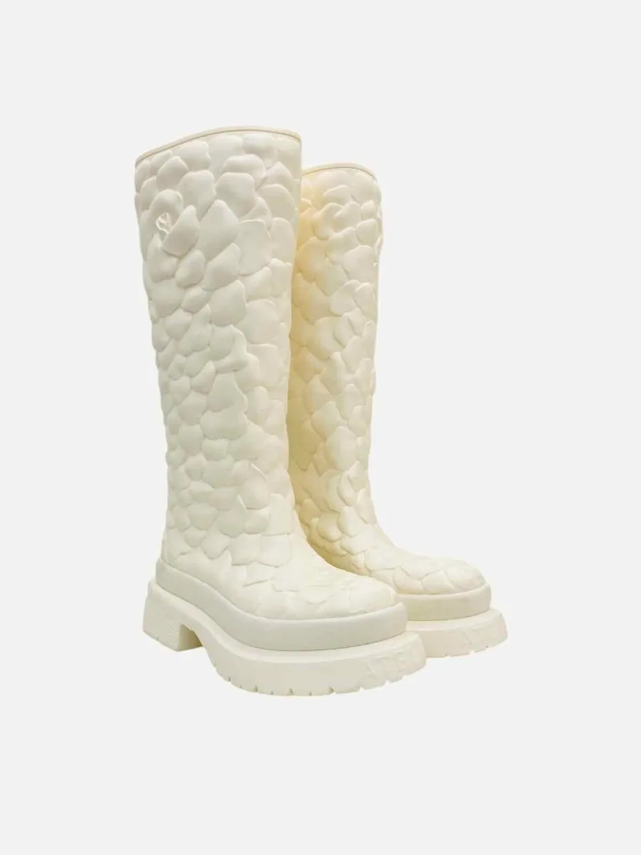 VALENTINO Off-white Knee High Boots 41