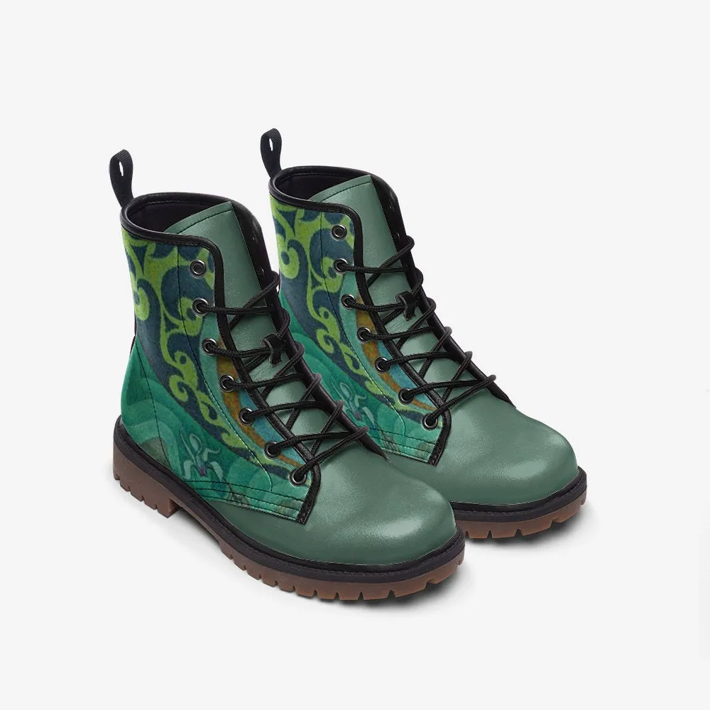 Vegan Leather Unisex Boots
