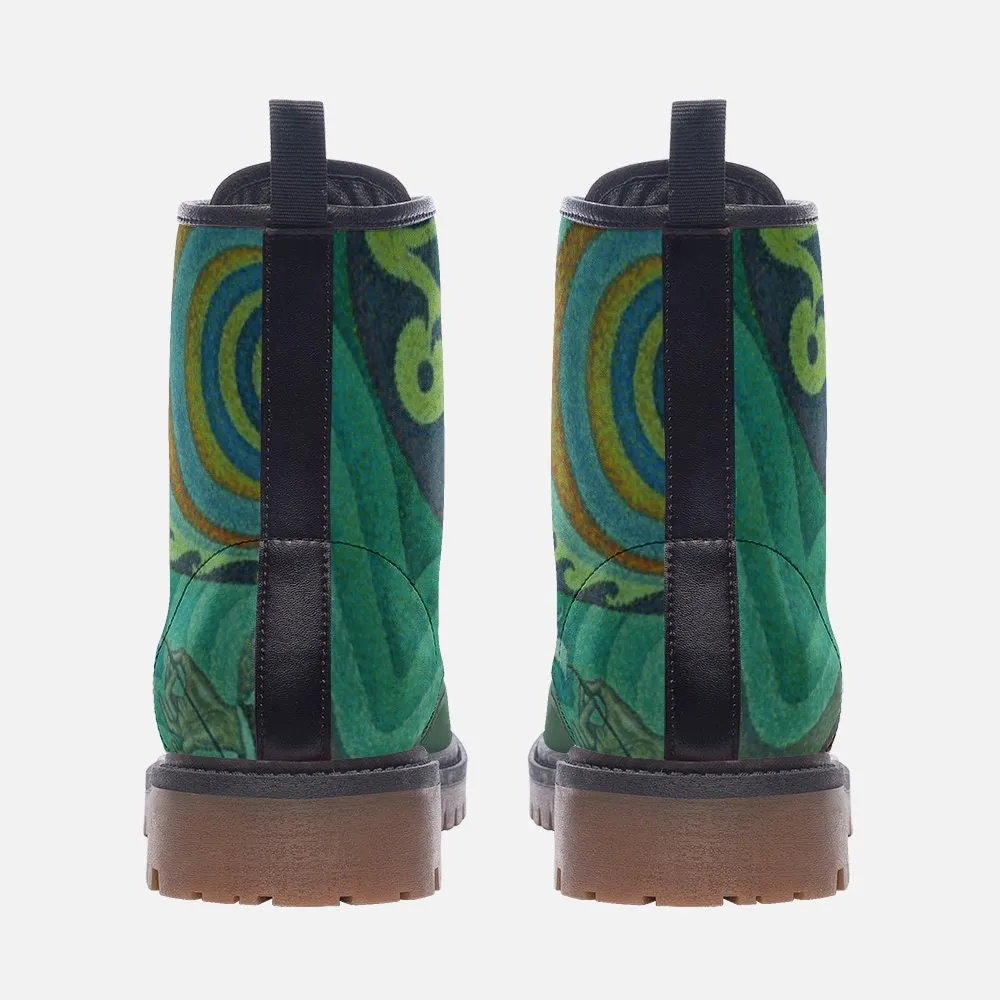 Vegan Leather Unisex Boots