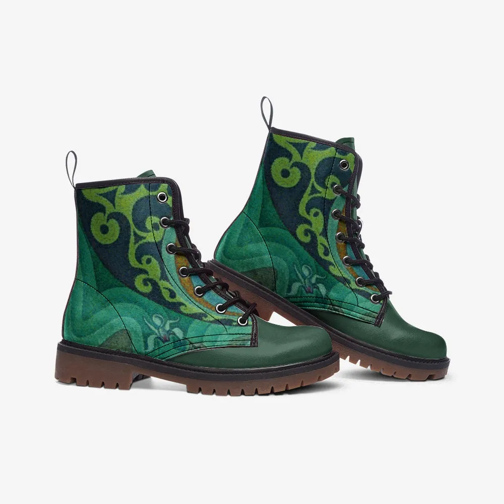 Vegan Leather Unisex Boots