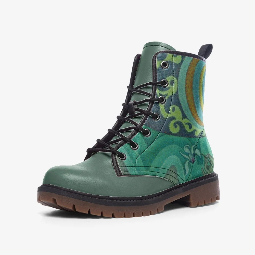 Vegan Leather Unisex Boots