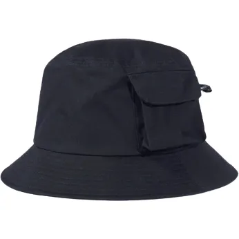 Ventile Bucket Hat w/ Pocket, Black