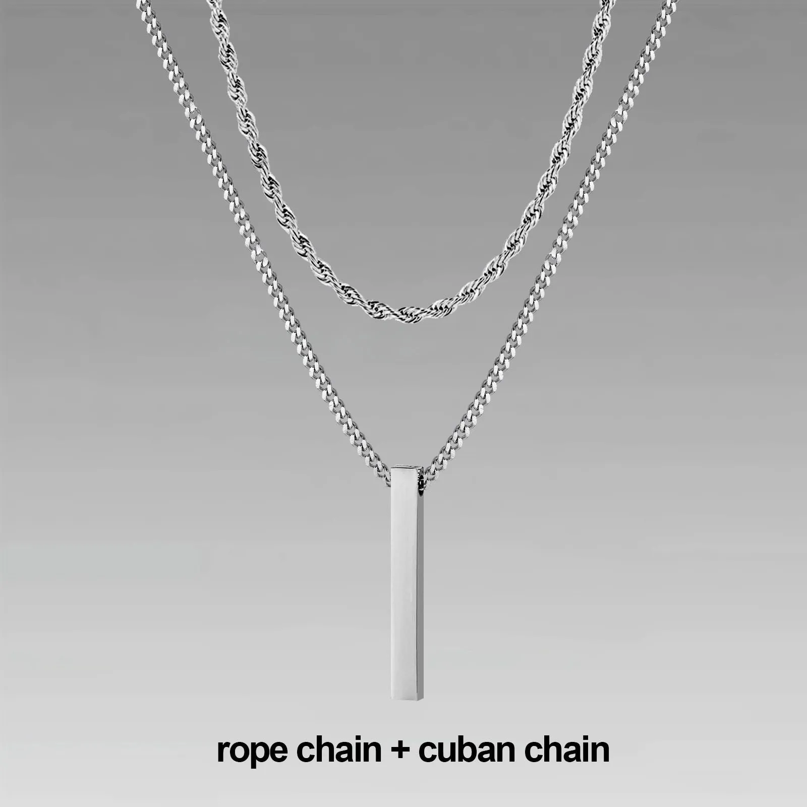 Vertical Bar Necklaces