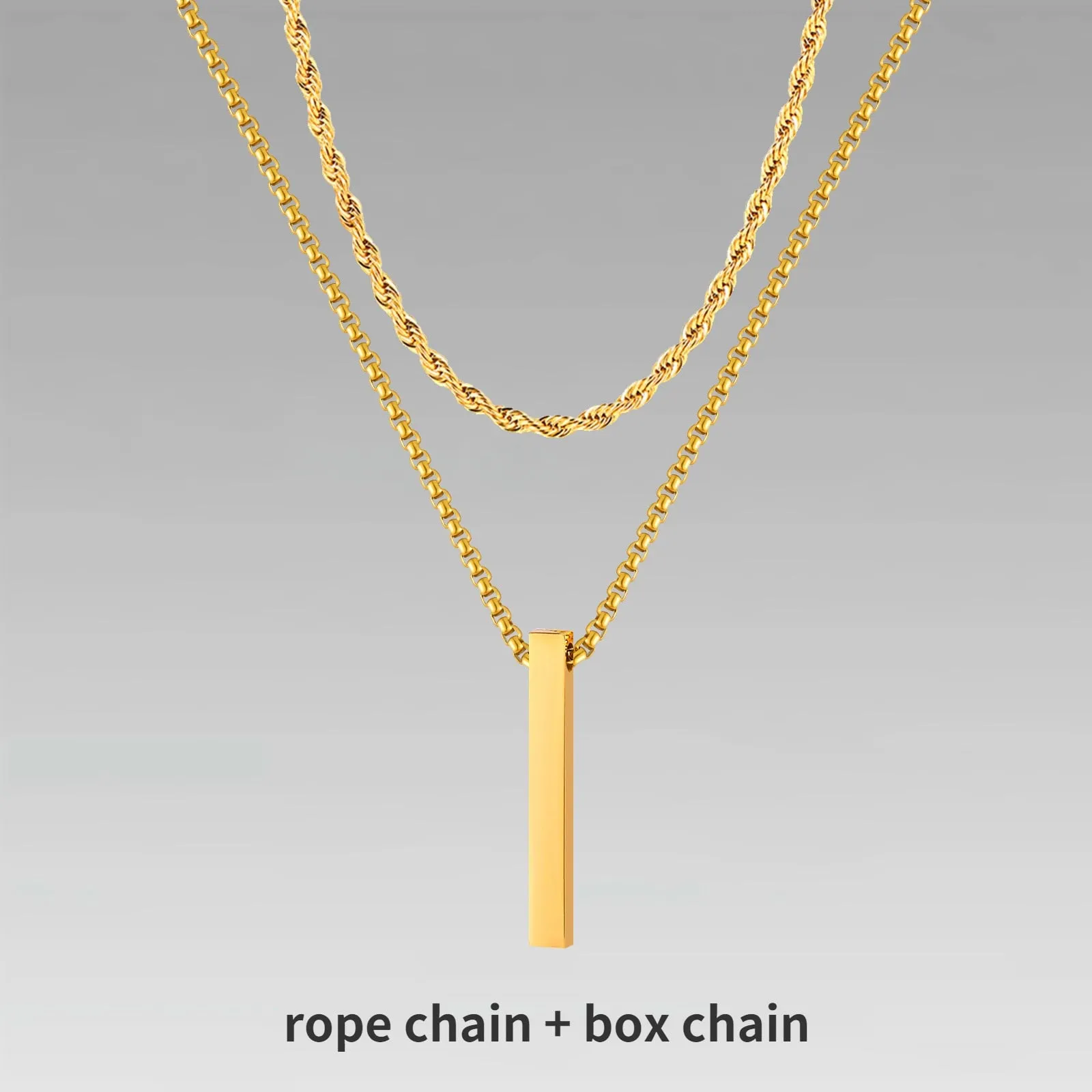 Vertical Bar Necklaces